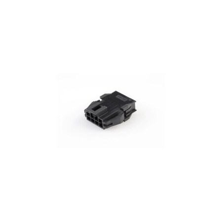 Molex Nano-Fit Plug Hsg Dr 8Ckt  Panel Blk 2014441208